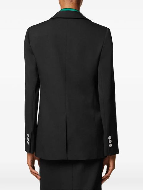 Versace buttoned blazer - Black