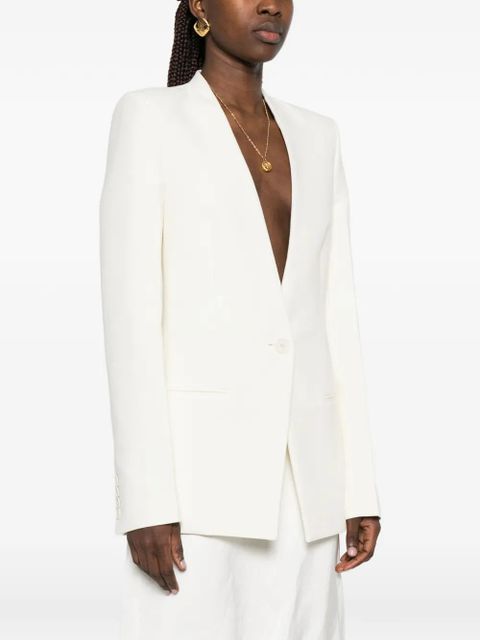 TOTEME collarless blazer - Neutrals