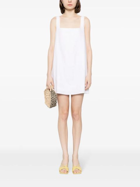 Reformation Cami linen mini dress - White - zdjęcie produktu nr 2