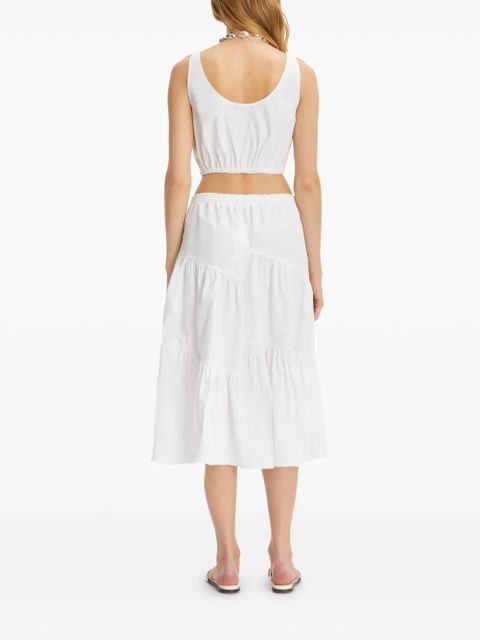 Tory Burch Bonded Elastic top - White - zdjęcie produktu nr 2
