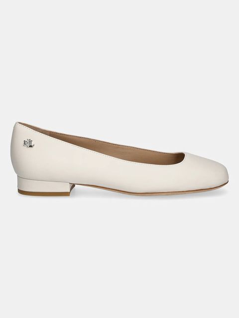 Lauren Ralph Lauren baleriny skórzane Emellie Bllt - zdjęcie produktu nr 2