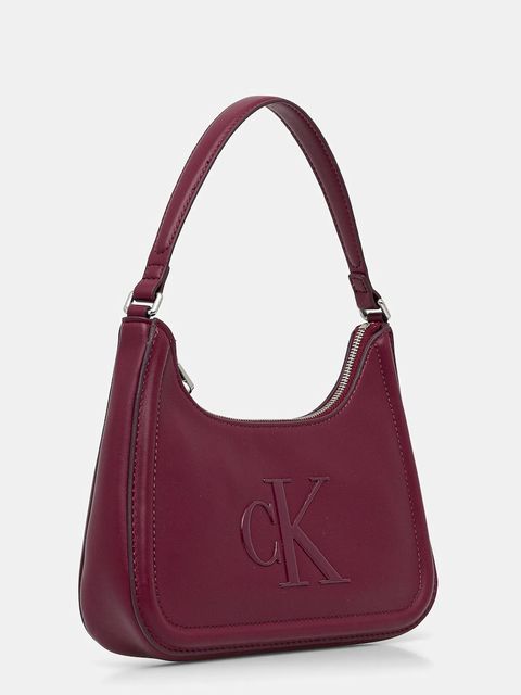 Calvin Klein torebka kolor bordowy LV04F3230G