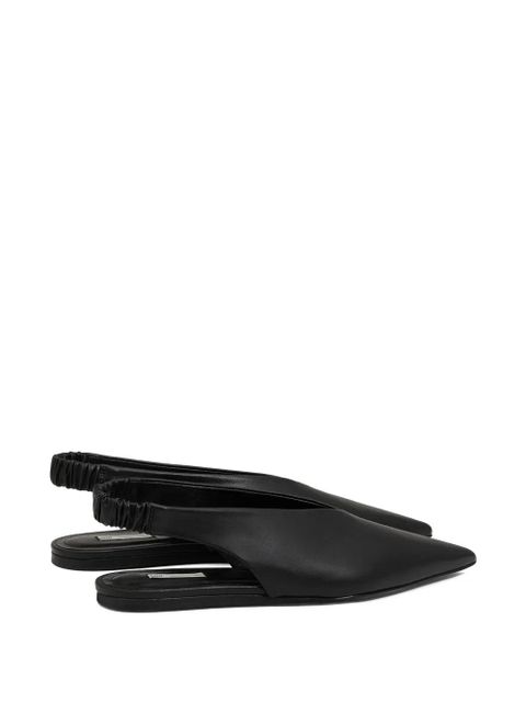 AMI Paris pointed-toe slingbacks - Black