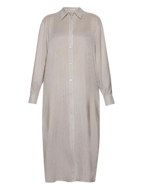 The Row striped shirt dress - Grey - zdjęcie produktu nr 1