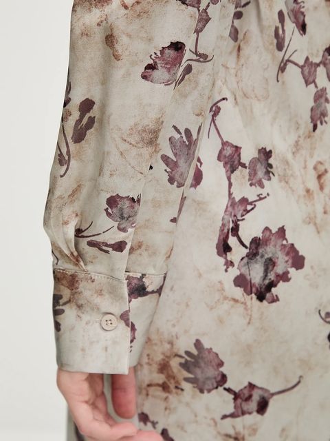 Answear.LAB sukienka kolor szary maxi rozkloszowana