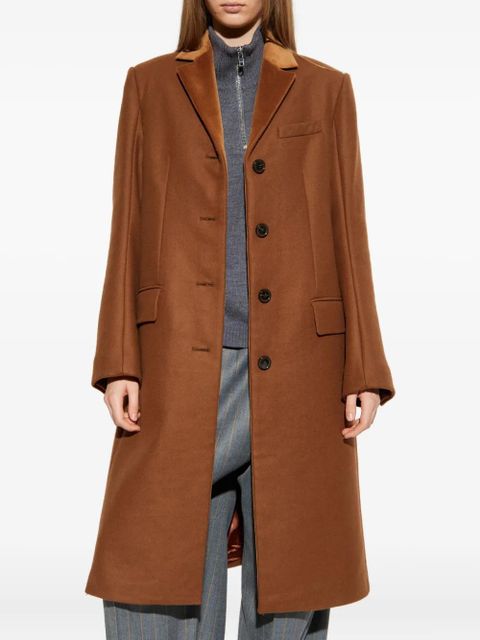 Marni single-breasted wool coat - Brown - zdjęcie produktu nr 2