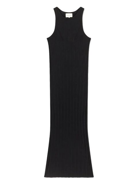 LouLou de Saison ribbed sleeveless maxi day dress - Black - zdjęcie produktu nr 1