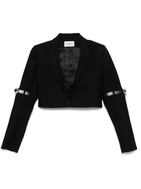 Coperni hybrid cropped blazer - Black - zdjęcie produktu nr 1