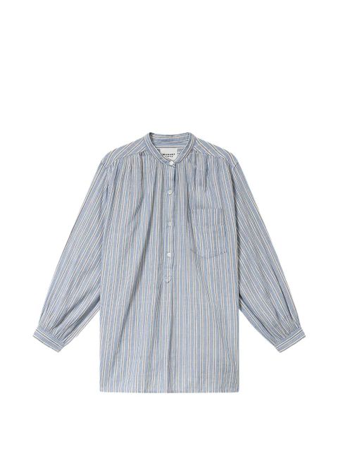 MARANT ÉTOILE Saphia striped blouse - Blue - zdjęcie produktu nr 1