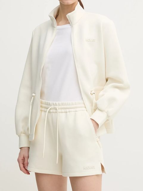 MACKAGE szorty damskie kolor beżowy gładkie medium waist SUMMER.R - zdjęcie produktu nr 1