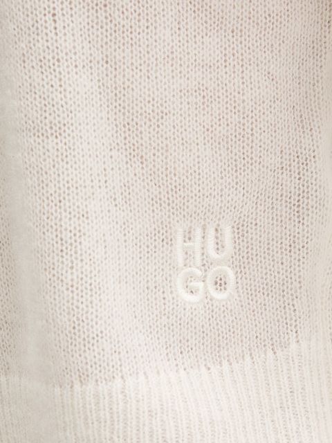 HUGO kardigan z dodatkiem wełny Sfebra