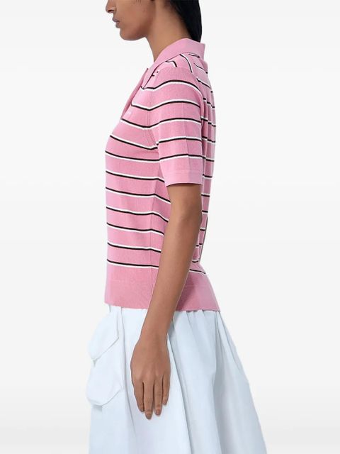 Miu Miu short-sleeve polo shirt - Pink