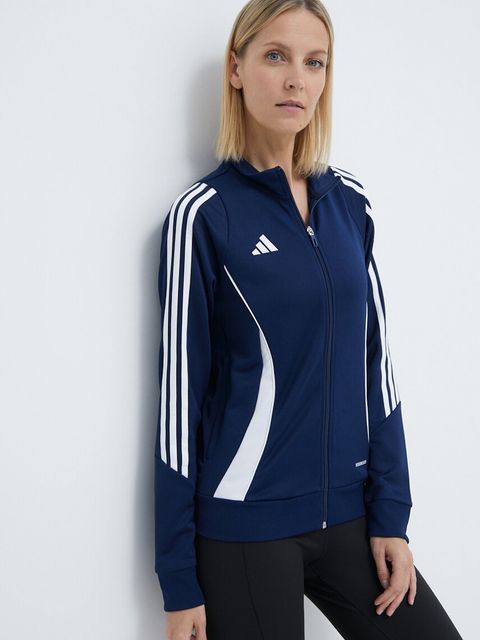 adidas Performance bluza treningowa Tiro 24 kolor granatowy z aplikacją IR7492 - zdjęcie produktu nr 1