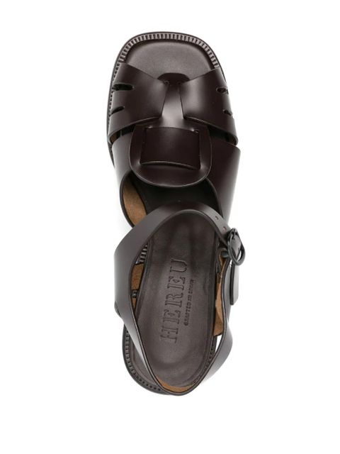 Hereu Ancora leather sandals - Brown
