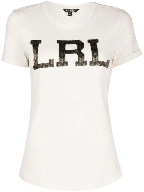 Lauren Ralph Lauren Hailly short-sleeve T-shirt - Neutrals - zdjęcie produktu nr 1