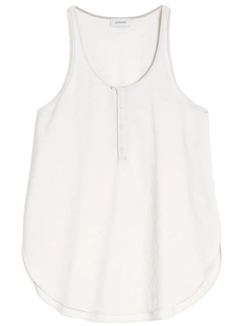 LEMAIRE bias cut tank top - White - zdjęcie produktu nr 1