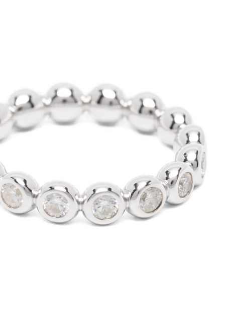 Missoma Tennis stacking ring - Silver