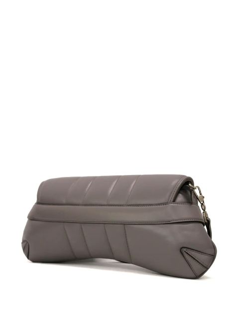 Gucci medium Horsebit Chain shoulder bag - Grey - zdjęcie produktu nr 2