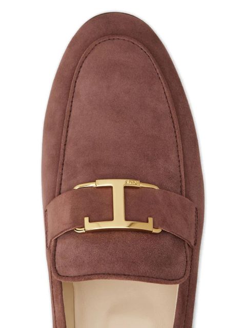Tod's T Timeless strap loafers - Brown