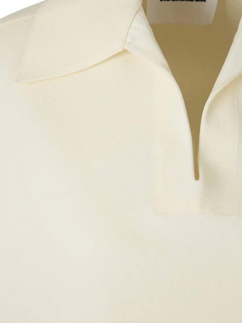 Jil Sander V-neck T-shirt - Neutrals - zdjęcie produktu nr 2