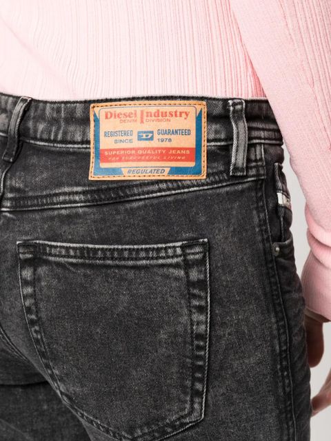 Diesel Babhila mid-rise skinny jeans - Black