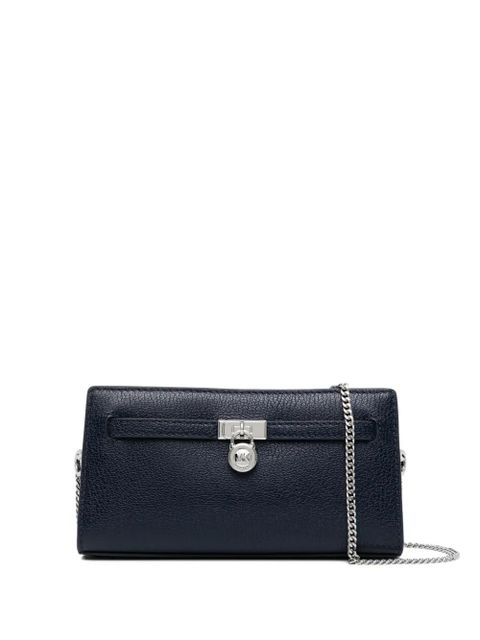 Michael Kors Hamilton Moderne Extra-Small Leather Convertible Crossbody Bag - Blue - zdjęcie produktu nr 1