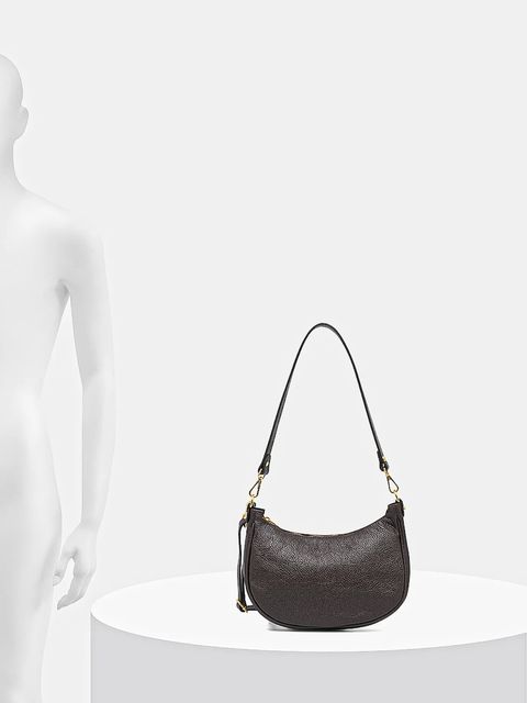 Answear.LAB torebka skórzana kolor brązowy