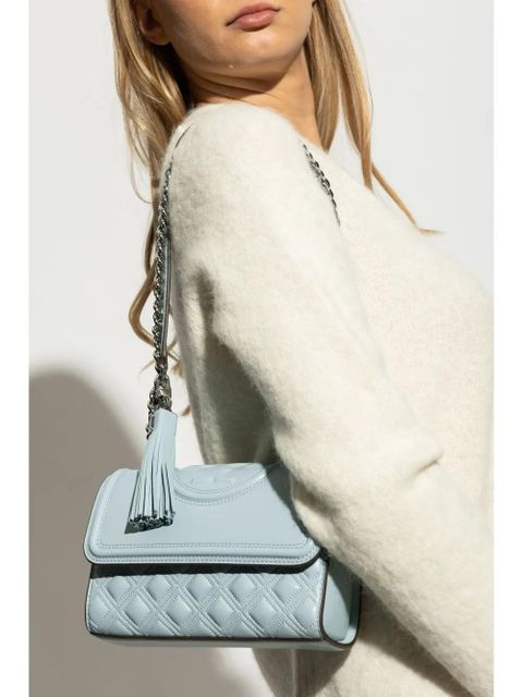 Tory Burch small Fleming shoulder bag - Blue - zdjęcie produktu nr 2