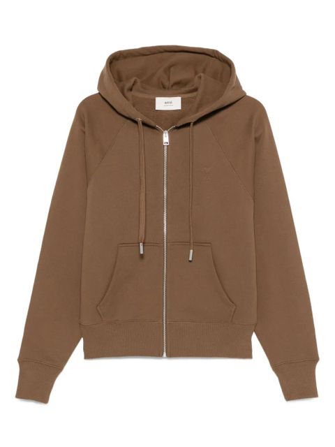 AMI Paris Ami De Coeur hoodie - Brown - zdjęcie produktu nr 1