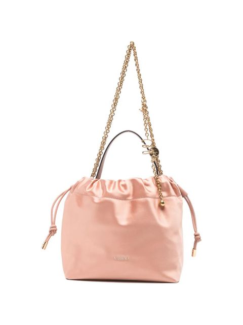 Chloé mini gathered tote bag - Pink - zdjęcie produktu nr 1