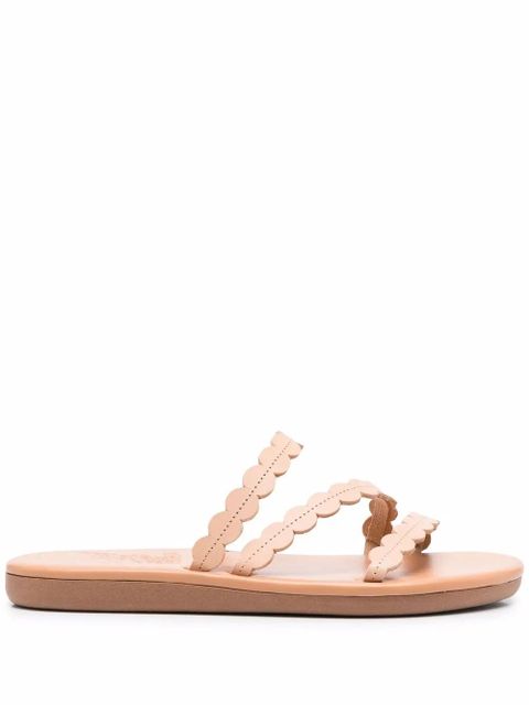 Ancient Greek Sandals leather slip on sandals - Neutrals - zdjęcie produktu nr 1