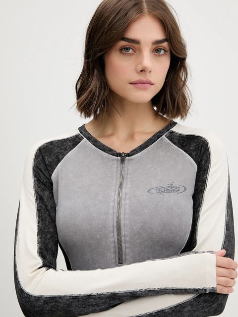 Guess Originals sukienka VINTAGE kolor szary mini dopasowana W5YK79 K1D80