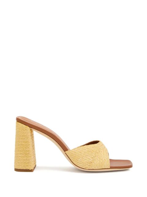 STAUD raffia sandals - Neutrals - zdjęcie produktu nr 1