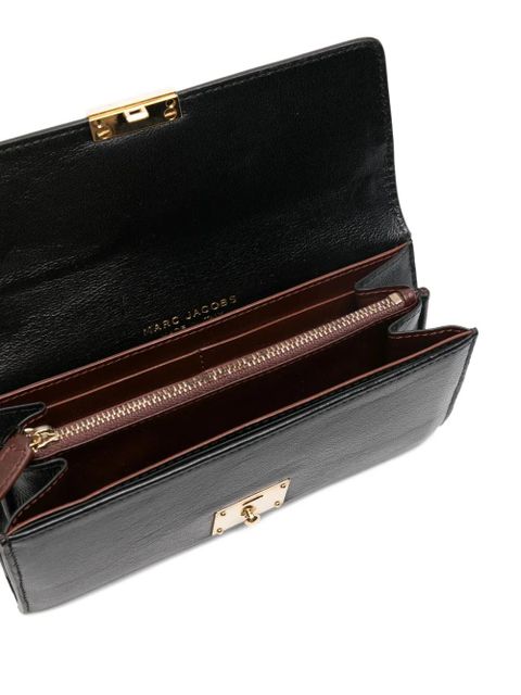 Marc Jacobs strap lock wallet - Black