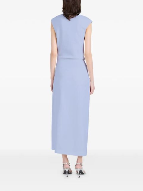 Proenza Schouler Damea midi dress - Blue