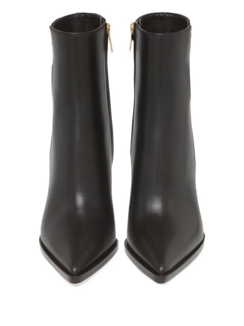 Gianvito Rossi Granada side-detail ankle boots - Brown