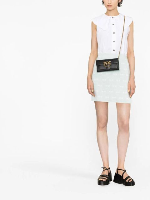 PINKO Love Mini Icon crossbody bag - Black - zdjęcie produktu nr 2