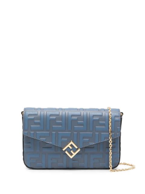 FENDI FF Diamonds clutch bag - Blue - zdjęcie produktu nr 1