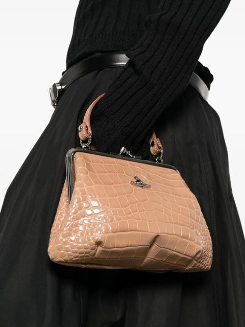 Vivienne Westwood Orb embossed top-handle tote bag - Neutrals - zdjęcie produktu nr 2