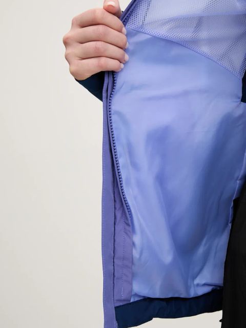 The North Face kurtka outdoorowa Diablo Dynamic Zip-In kolor fioletowy NF0A87GP8Z51