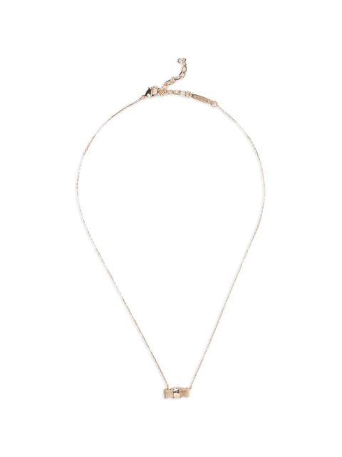 Ferragamo Vara bow-pendant necklace - Gold - zdjęcie produktu nr 1
