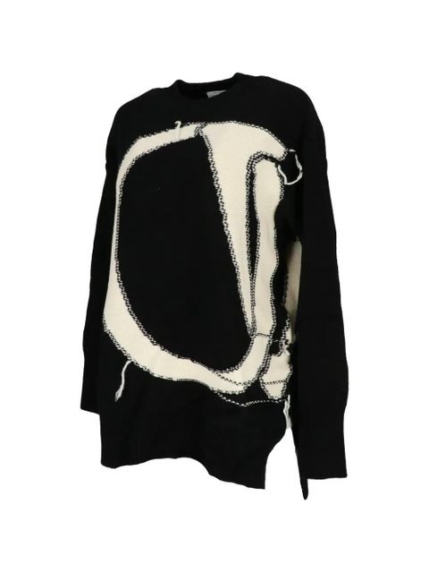 Off-White crewneck graphic sweatshirt - Black