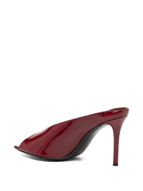 Giuseppe Zanotti 80mm peep-toe pumps - Red