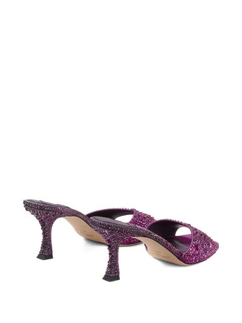 Jimmy Choo 70mm Skye mules - Purple