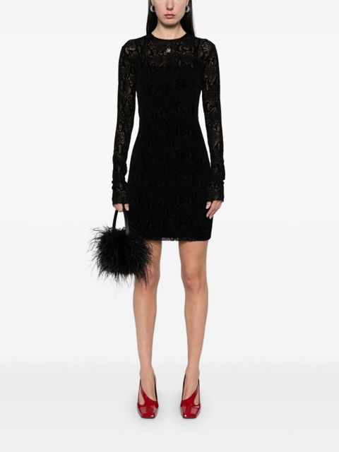 Givenchy flocked mini dress - Black - zdjęcie produktu nr 2