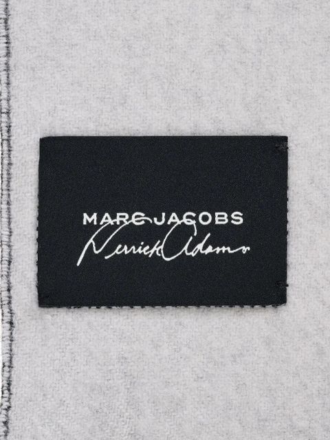 Marc Jacobs The Dice fringed scarf - Black