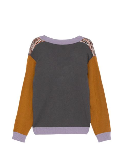 Missoni V-neck sweater - Brown