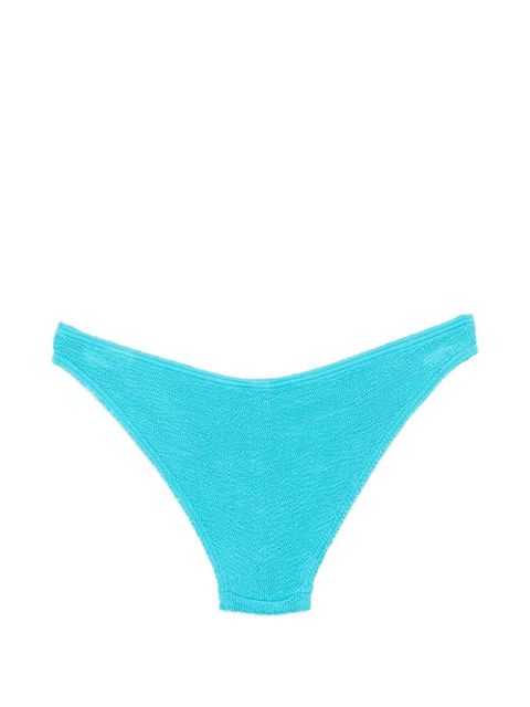 Bond-eye Sign textured bikini bottoms - Blue - zdjęcie produktu nr 2