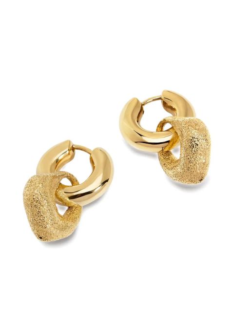 Monica Vinader polished-finish earrings - Gold - zdjęcie produktu nr 1