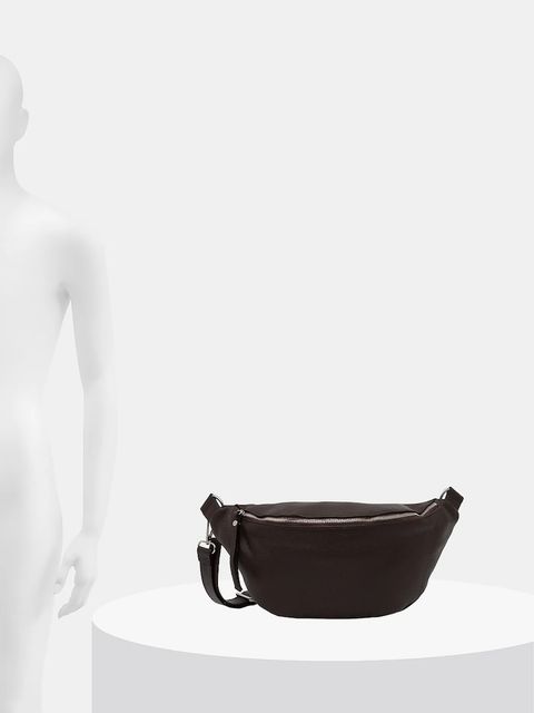 Answear.LAB torebka skórzana kolor brązowy